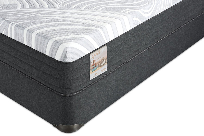 Springwall Spa 10 Firm Smooth Top Full Mattress in a Box Set