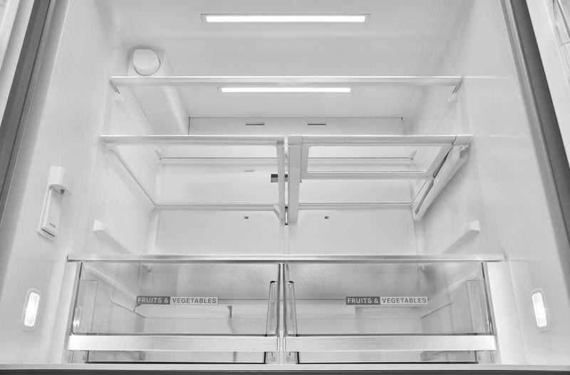 Whirlpool 36\" 30 Cu. Ft. French Door Refrigerator – Fingerprint Resistant Stainless Steel - WRMF3336SZ