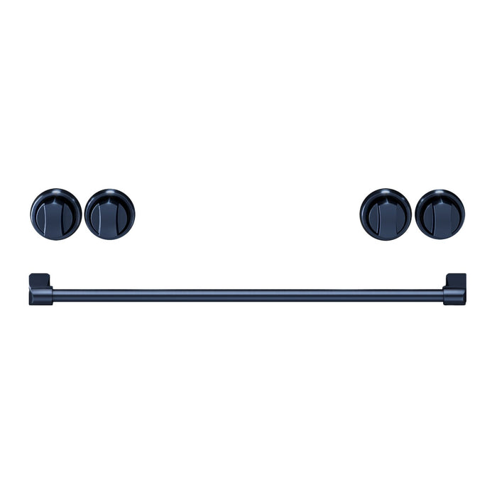 Thor Kitchen Handle and Knob Set for 30” Range in Gun Metal Blue - CKA-RG30-BLU