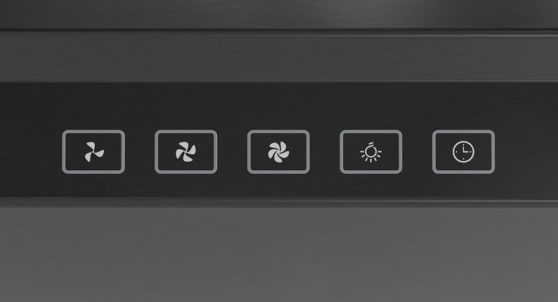 Broan ALT2 Series 30\" Under-Cabinet Range Hood - Black Stainless - ALT2303BLS