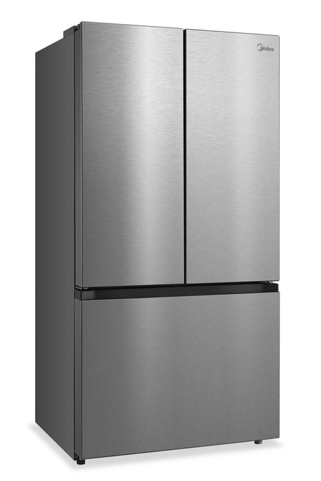 Midea 22.6 Cu. Ft. 33” Counter-Depth French Door Refrigerator with Ice Maker - MRF23I7AST