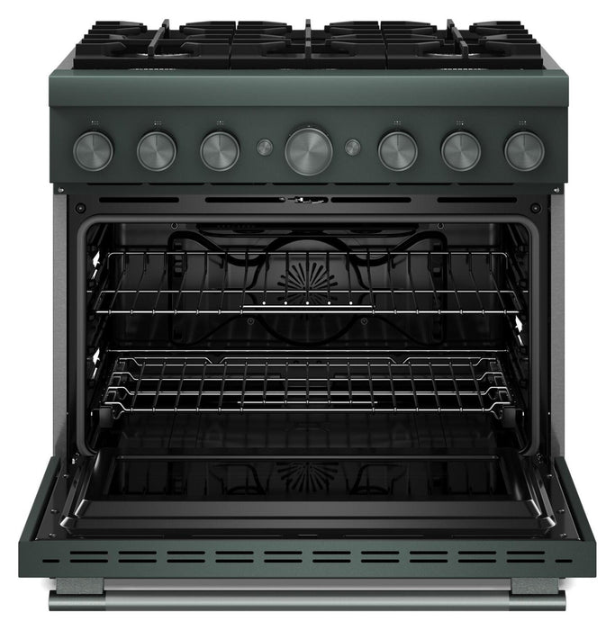 KitchenAid 5.1 Cu. Ft. Dual Fuel Range with No Preheat Air Fry – Juniper - KFDS936SJP