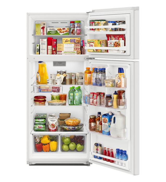 Whirlpool 28\" 16.3 Cu. Ft. Top-Mount Refrigerator - White - WRTX5328PW
