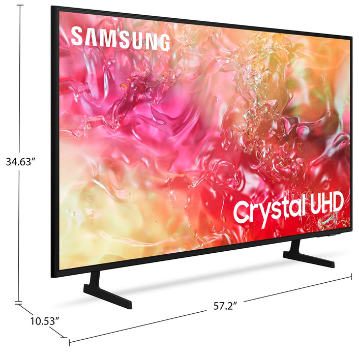 Samsung 65\" 4K UHD Direct Lit PurColour HDR10+ 60Hz Smart TV (UN65DU7100FXZC)