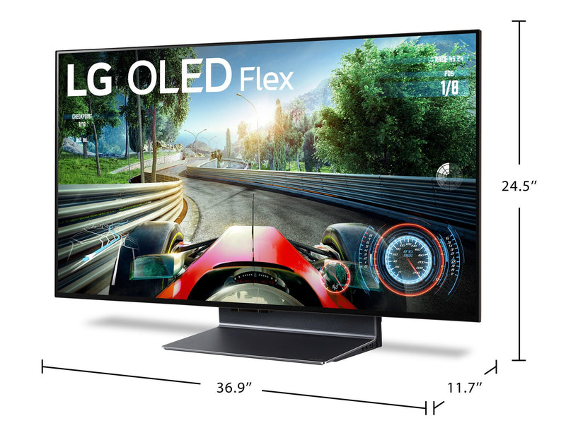 LG Flex 42\" OLED 4K HDR10 120Hz Curved Smart TV (42LX3QPUA)