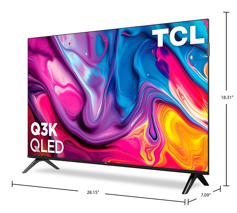 TCL 32\" Q3K QLED Quantum Dot Full HD Smart Google TV (32Q3K)