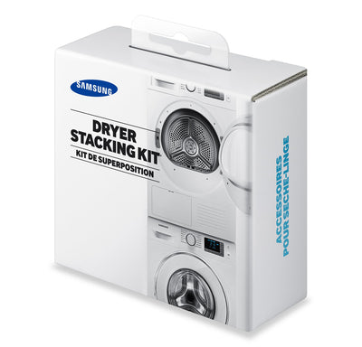 Samsung Stacking Kit for Compact Front Load Laundry – Silver - SKK-DF/A1 | Trousse de superposition Samsung pour ensemble compact pour la buanderie à chargement frontal - argentée - SKK-DF/A1