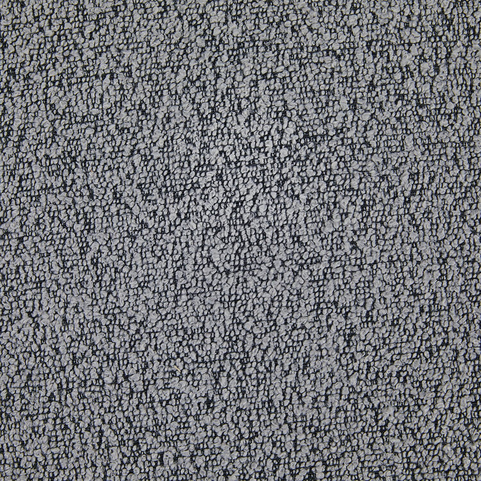 Luka Dining Chair with Boucle Fabric, Metal - Grey