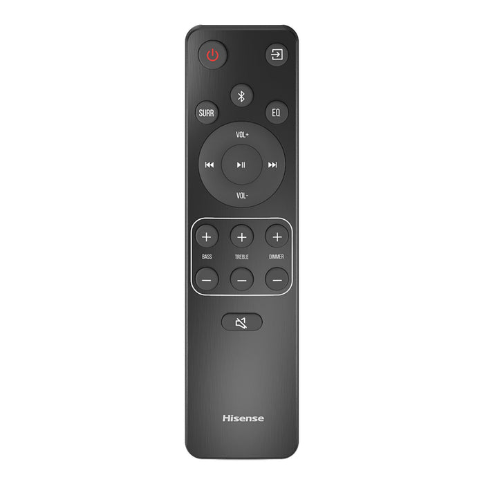 HISENSE 5.1 CH Dolby Audio DTS Virtual:X Soundbar with Wireless 540W Subwoofer and Rear Speakers(HS5100)