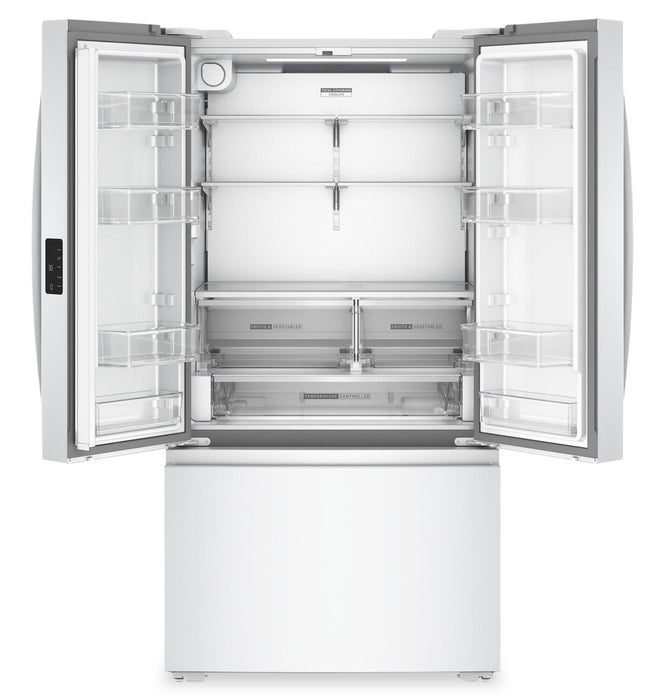 Whirlpool 36\" 24 Cu. Ft. True Counter Depth French Door Refrigerator – White - WRFC3036RW