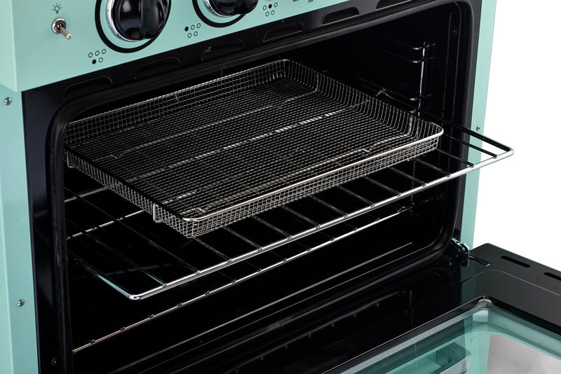 Classic Retro by Unique 30\" 3.9 Cu. Ft. Induction Range - Ocean Mist Turquoise - UNQ-30CR IC T