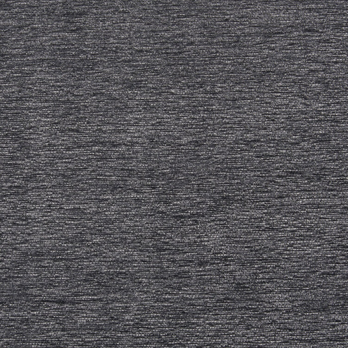 Made in Canada Morgan 48\" Chenille Fabric Storage Ottoman - Grey