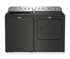 Maytag 5.4 Cu Ft. Top Load Washer with Pet Pro and 7.0 Cu Ft. Gas Dryer – Volcano Black 