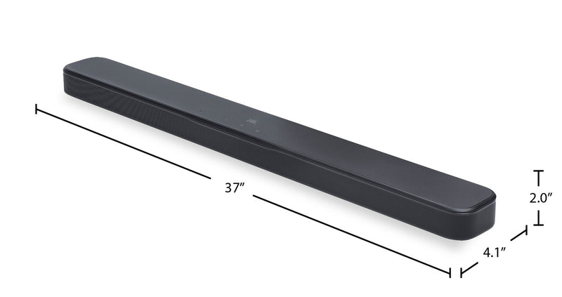 JBL Bar 500MK2 5.1 Channel 750W Soundbar with Subwoofer (JBLBAR500M2BLKAM)