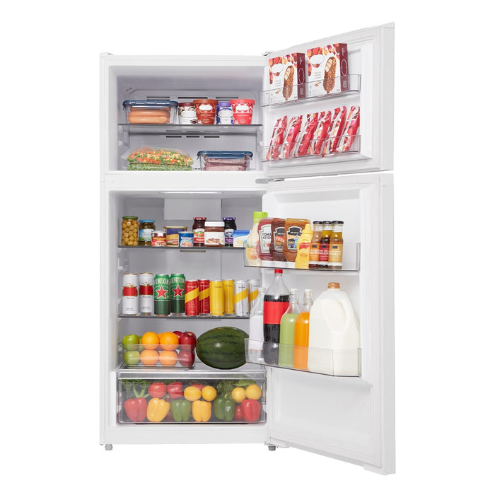 Midea 14 Cu. Ft. Garage Ready Top-Freezer Refrigerator – White - MRT14D2BWW