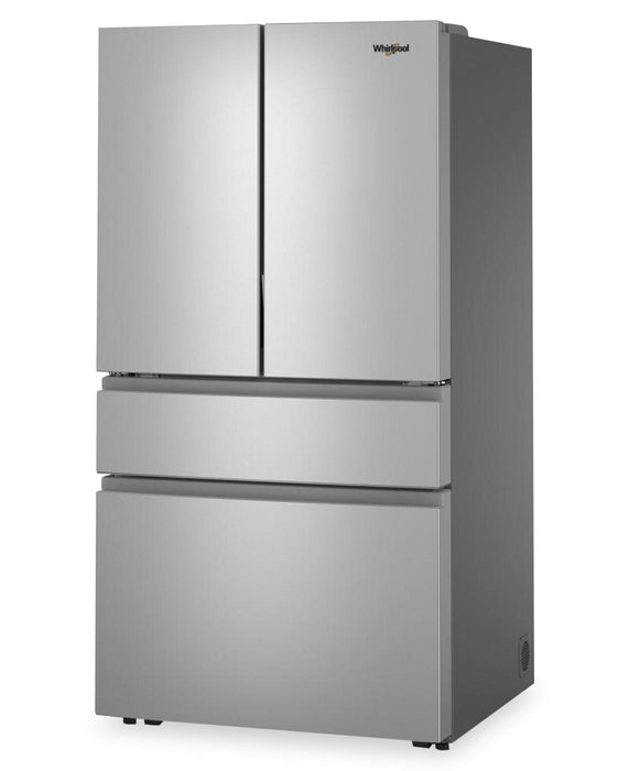 Whirlpool 36\" 30 Cu. Ft. French Door Refrigerator – Fingerprint Resistant Stainless Steel - WRMF3336SZ