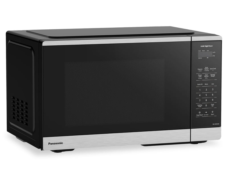 Panasonic 0.9 Cu. Ft. Compact Microwave - Stainless Steel - NNSB42QSC