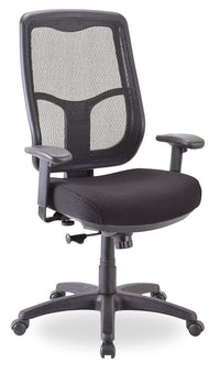 Tempur-Pedic Remy 26.8” Office Chair - Black with Mesh Back 