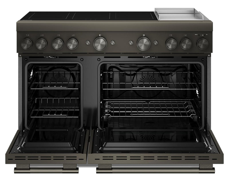 KitchenAid 6.3 Cu. Ft. Induction Freestanding Range with Griddle – Black Ore - KFID948SBE