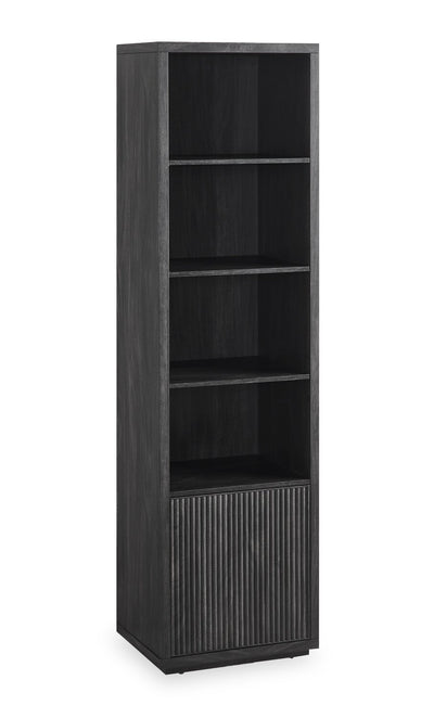 Brenner 20" Bookcase Pier with Storage – Charcoal  | Section latérale bibliothèque Brenner de 20 po avec rangement - anthracite