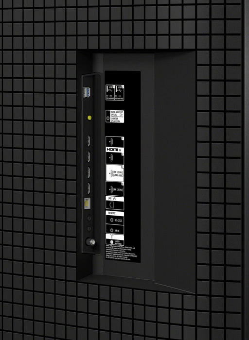 SONY 65\" Bravia 7 QLED Mini-Led 4K HDR10 Dolby Vision® XR Motion Clarity 120Hz Exclusive Features for PlayStation®5 Google Smart TV (K65XR70)