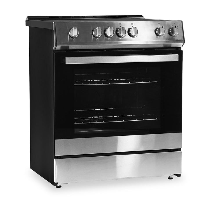 Danby 5.0 Cu. Ft. Smooth Top Electric Range – Stainless Steel - DRRM300BSSC