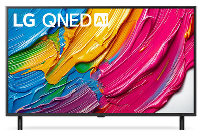 LG 43" QNED80 QNED 4K UHD Smart webOS TV (43QNED80AUA.ACC) - 2025 Model | Téléviseur intelligent QNED LG QNED80 UHD 4K de 43 po avec webOS (43QNED80AUA.ACC) - modèle 2025