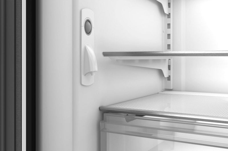 KitchenAid 36\" 20 Cu. Ft. Counter-Depth French Door Refrigerator - PrintShield Stainless - KRFC136SPS