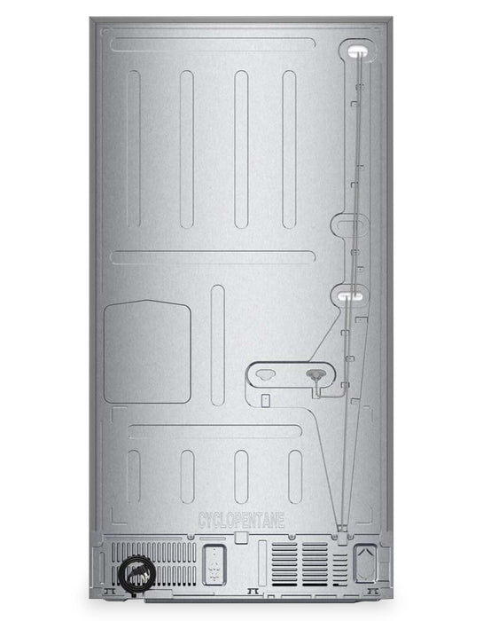 Whirlpool 36\" 30 Cu. Ft. French Door Refrigerator – Fingerprint Resistant Stainless Steel - WRMF3336SZ