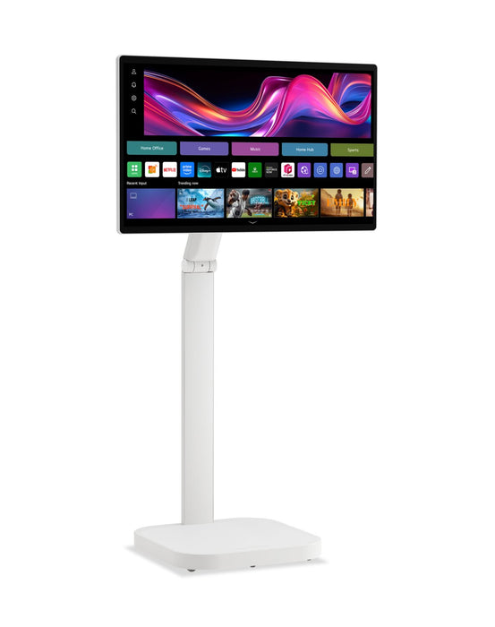 LG 32\" 4K UHD IPS Touchscreen Smart Monitor Swing with Rolling Stand (32U889SA-W.ACC)