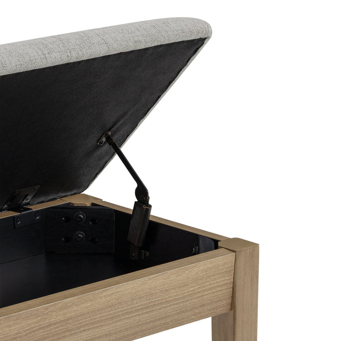 Cove Storage Dining Bench - Natural