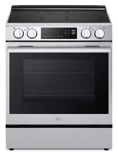 LG 6.3 Cu. Ft. Smart Induction Slide-In Range with Air Fry - LSIL6334XE | Cuisinière induction encastrée intelligente LG de 6,3 pi3 avec friture à air - LSIL6334XE