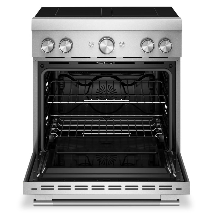 KitchenAid 30\" 4.1 Cu. Ft. Freestanding Convection Range with No Preheat Air Fry - Stainless Steel - KFIS930SSS