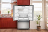 KitchenAid 36" 22 Cu. Ft. French Door Refrigerator - PrintShield Stainless Steel - KRFC136TPS | Réfrigérateur KitchenAid de 22 pi³ à portes françaises - acier inoxydable PrintShieldMC - KRFC136TPS