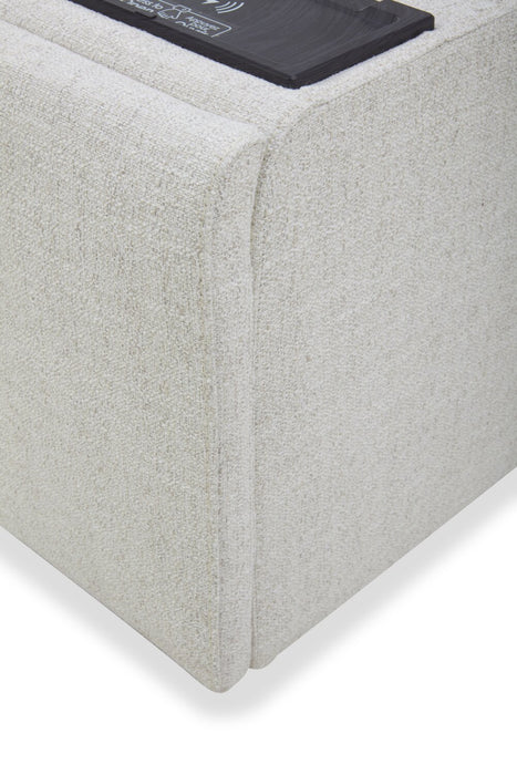 Sky Modular 13\" Fabric Storage Console with USB Port - Nathan Wheat