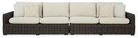 Halifax Patio Right and Left-Facing Loveseat Set 