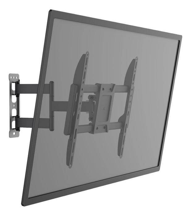 Seneca SSA31 Full Motion Single Stud TV Wall Mount for 25\" to 70\" TVs – Black