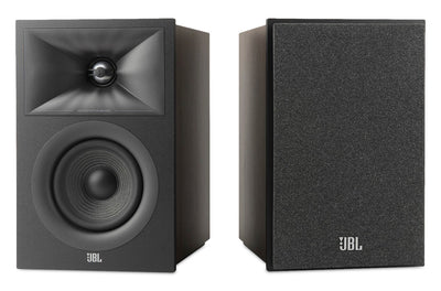 JBL Stage 240B 2-Way 4.5" Bookshelf Loudspeaker Pair - Black (JBL240BBLK) | Paire de haut-parleurs d’étagère JBL Stage 240B de 4,5 po avec conception à 2 voies (JBL240BBLK) | 240BSBLK