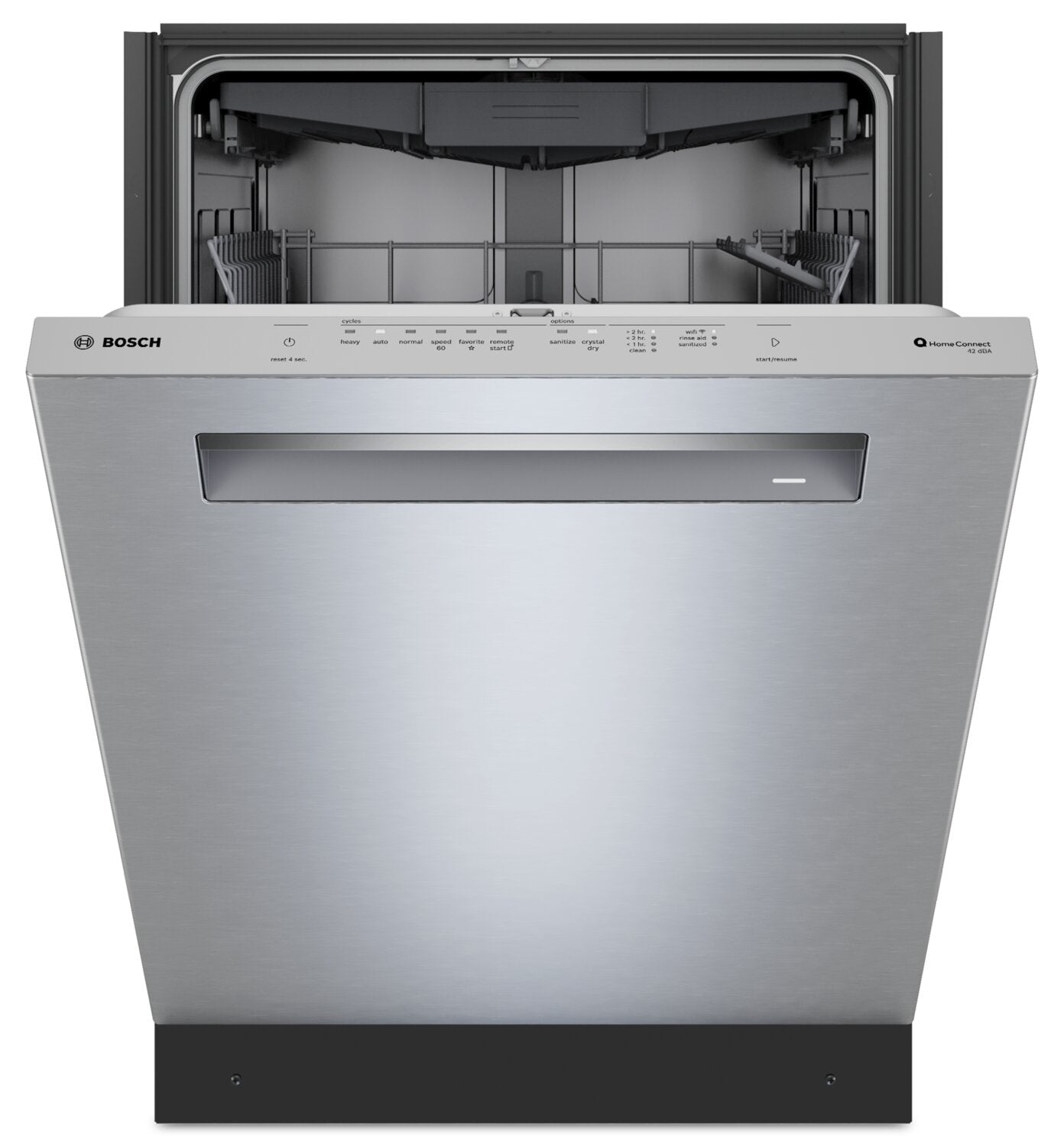 Bosch 800 Series 24'' Smart Dishwasher with Third Rack – Anti