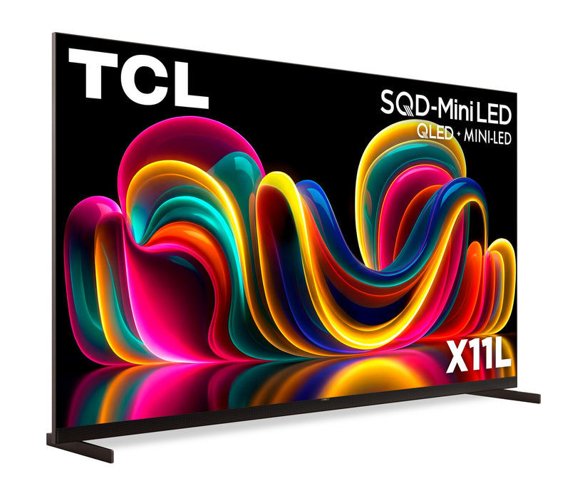 TCL 98\" X11L SQD Mini-LED 4K Smart Google TV (98X11L) - 2026 Model