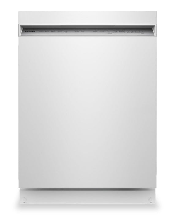 KitchenAid 24\" 47 dBA Dishwasher with Third Level Utensil Rack - White - KDFS224SWH 