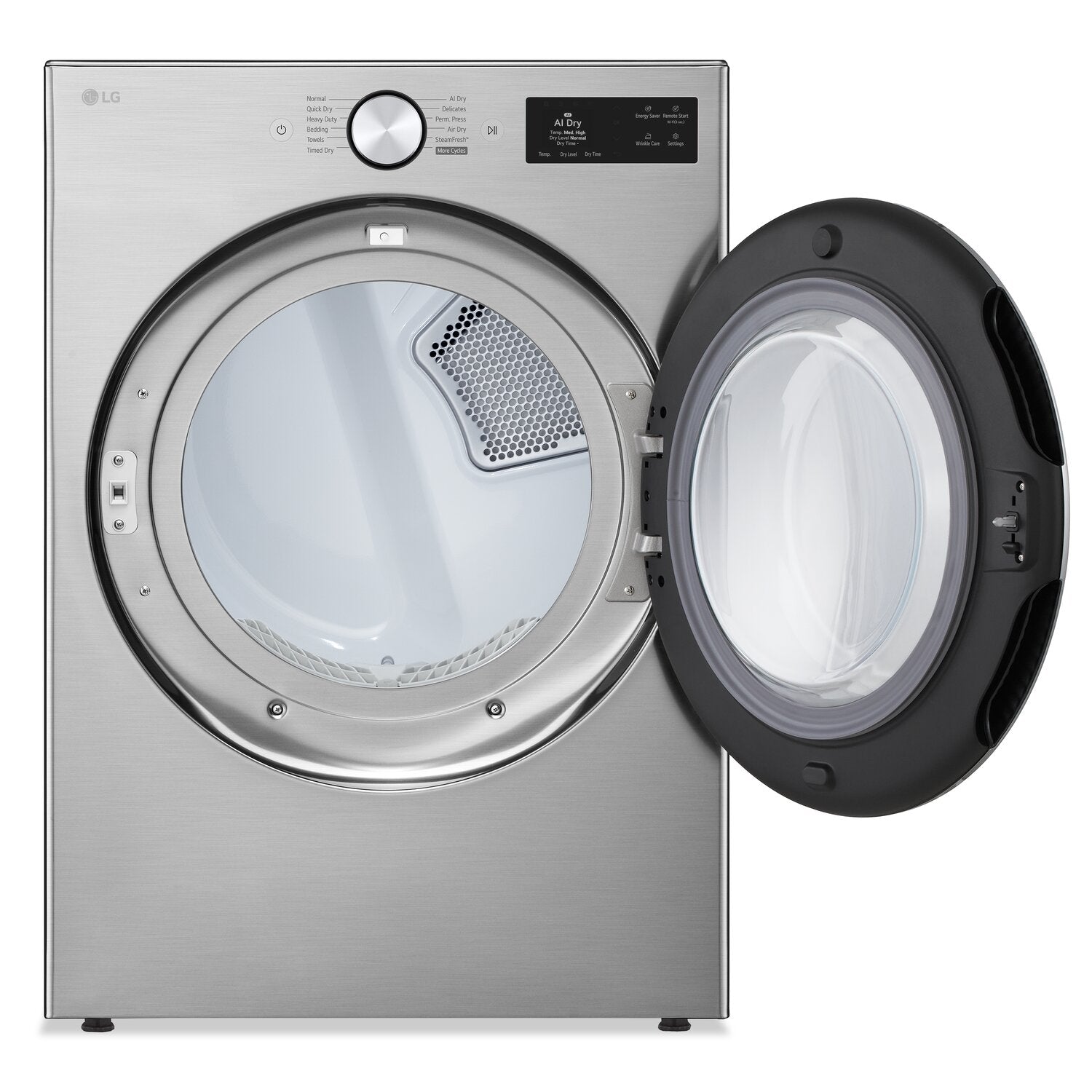 LG 7.4 Cu. Ft. Smart Front-Load Gas Dryer with AI Sensory Dry
