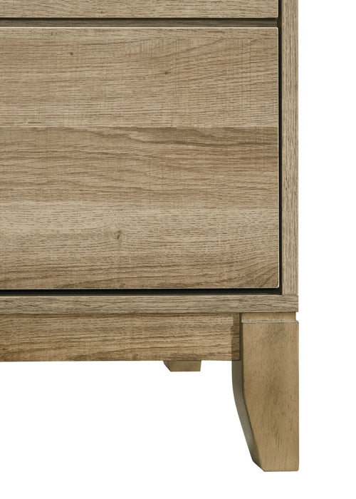 Sable Bedroom Chest of Drawers, 4-Drawer, 31\"W x 47\"H - Light Brown