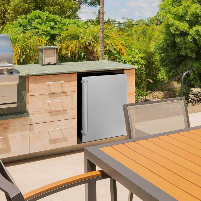 Danby 20.7\" 4.4 Cu. Ft. Outdoor Fridge - Stainless Steel - DAR044A1SSO