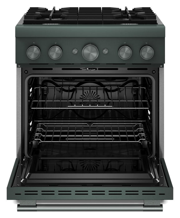 KitchenAid 4.1 Cu. Ft. Dual Fuel Range with No Preheat Air Fry Mode – Juniper - KFDS930SJP