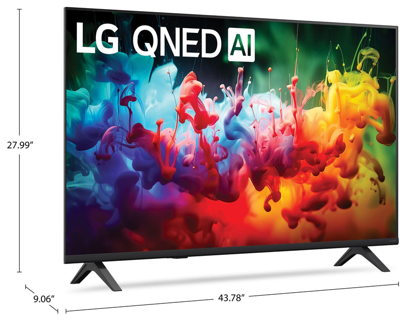 LG 43\" QNED75B Mini-LED 4K Smart webOS TV (43QNED75BUA.ACC) – 2026 Model