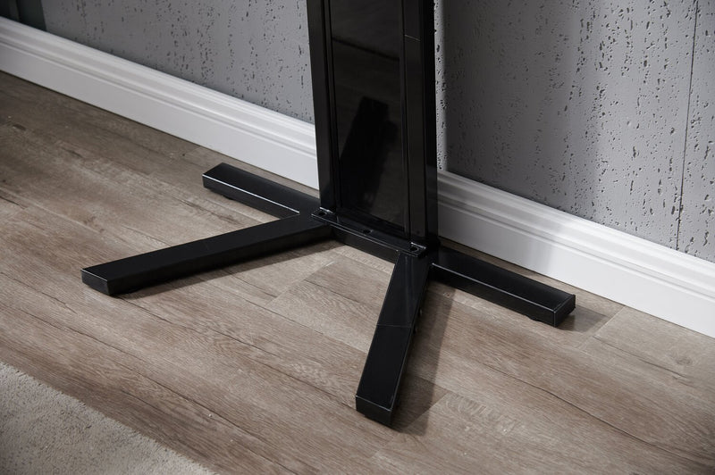 Miller  TV Stand With Mount and Cable Management for TV's up to 80\" -Black