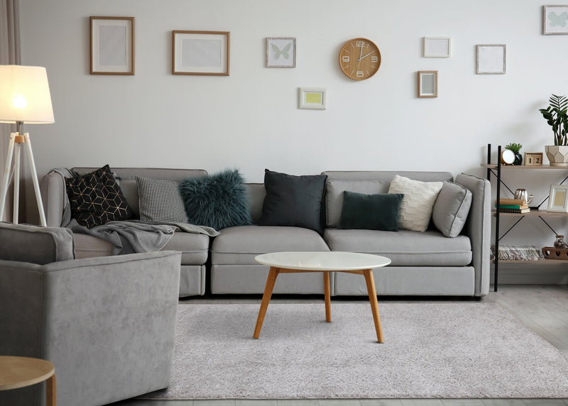 Pascal Grey Shag Area Rug - 7'10\" x 10'6\"