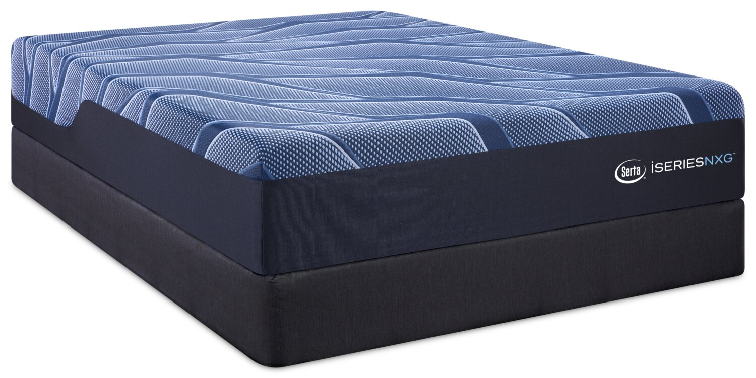 Serta iSeries NXG1200 Tight Top Firm Queen Mattress Set - The Brick