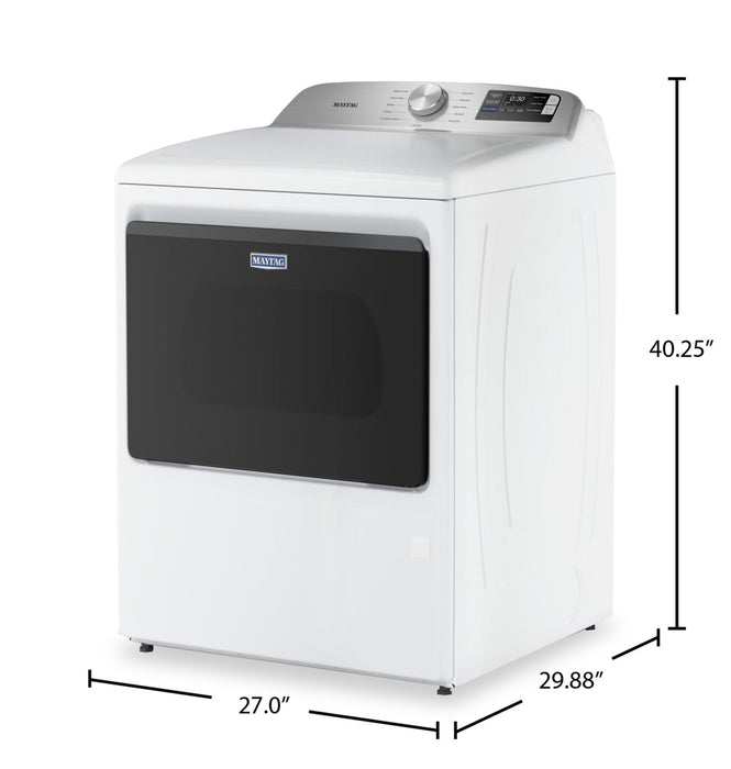 Maytag 7.4 Cu. Ft. Top Load Electric Dryer - White - YMED6205RW